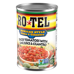 Rotel Mexican Festival Diced Tomatoes with Lime Juice & Cilantro 10oz