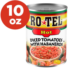 Rotel Extra Hot Diced Tomatoes & Chili Peppers - 10oz